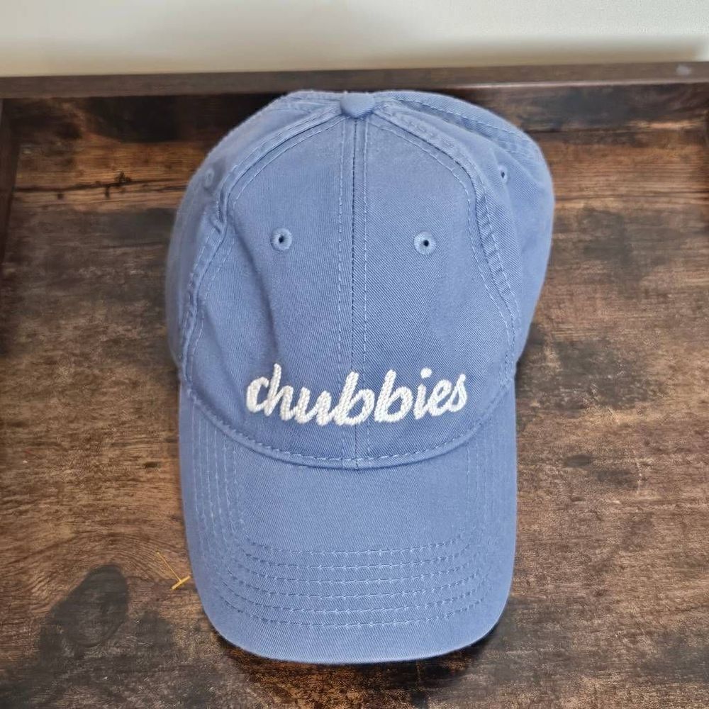 Chubbies Harding Lane Dad Ball Cap Hat Adjustable Baseball Adult Blue
